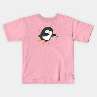 Penguin Cupid Kids T-Shirt